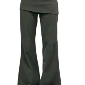 Quần cargo pants phối váy giả độc đáo phong cách Cybercore